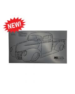 40-41 Ford Truck Bead Roll Template