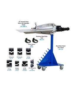 24" Industrial Bead Roller Kit w/ Adjustable Shafts - Hot Rod