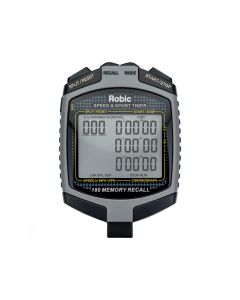 Robic Stopwatch: SC-889W 180 Dual-Memory Stopwatch w/ Speed Timer & Stroke Rate