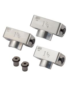 Set of 3 Tube Drill Jigs 1-1/2", 1-5/8" & 1-3/4" With 5/16" Drill Bushings