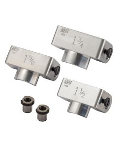 Set of 3 Tube Drill Jigs 1-1/2", 1-5/8" & 1-3/4" With 1/2" Drill Bushings