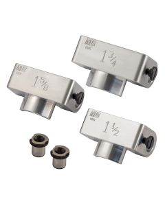 Set of 3 Tube Drill Jigs 1-1/2", 1-5/8" & 1-3/4" With 9/16" Drill Bushings