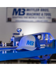 Blue Mesh Snap Back MB Logo Hat