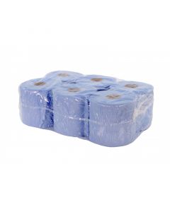 BG Racing Blue Paper Towel Roll 6 Pack