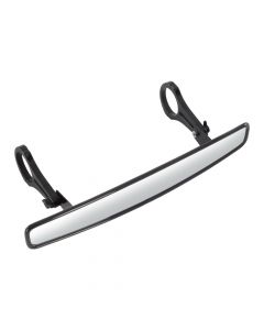 B-G Racing 17" Wide Angle Rear View Mirror with 1.75" Brackets