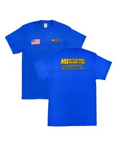 Mittler Bros. Blue Pocket Logo TShirt