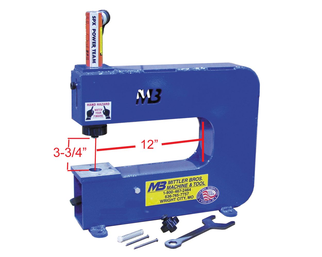 5 Ton Hydraulic Bench Press